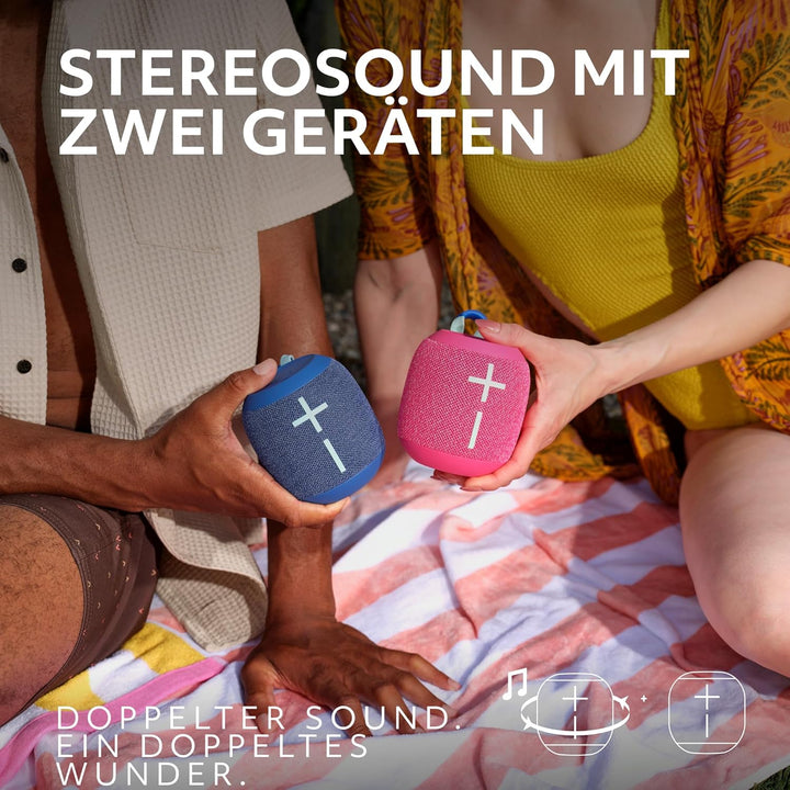 Ultimate Ears Wonderboom 4 – mobiler, wasserdichter Bluetooth-Lautsprecher mit satten Tiefen und 360