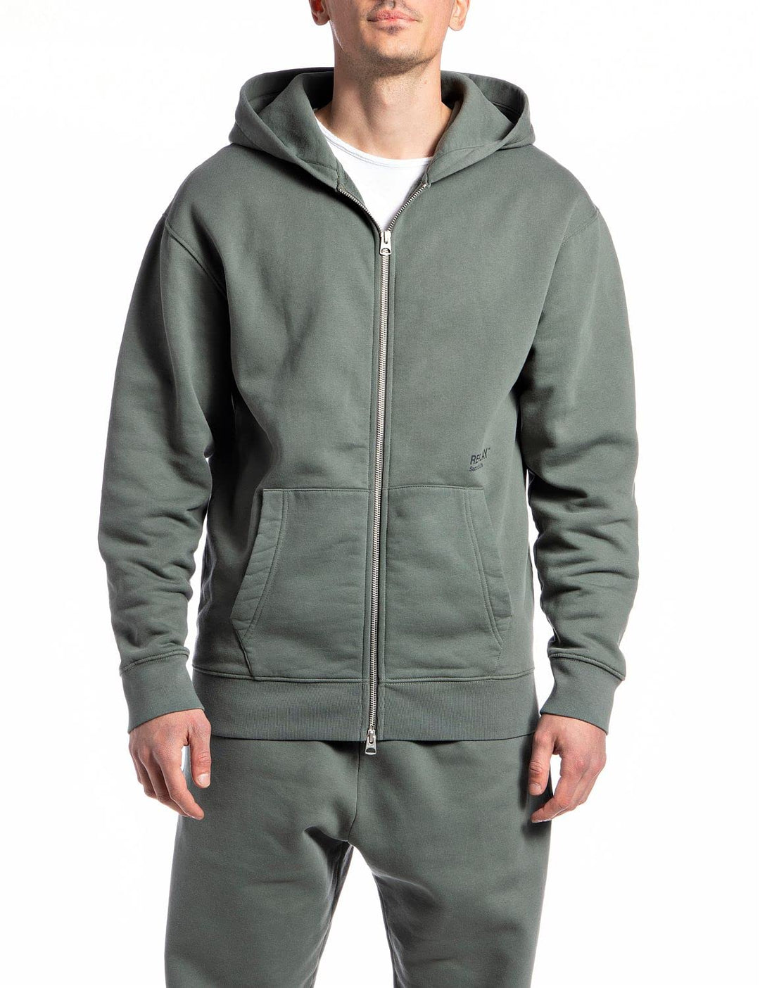 Replay Herren Kapuzenpullover, 437 Castor Grey