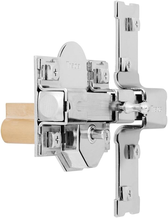 Fac 24012 301-R Traba Riegelschloss, 50 mm, Nickel