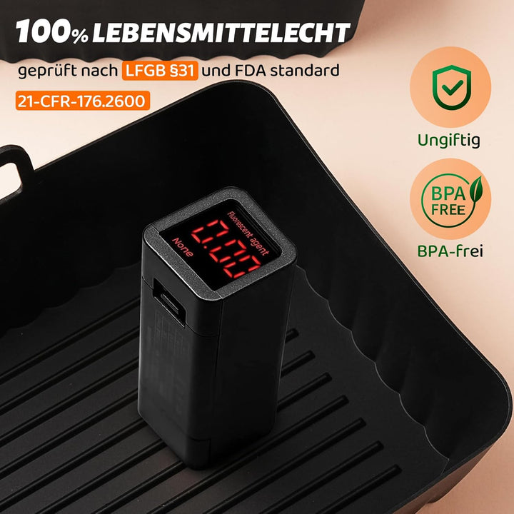 Ninja Heissluftfritteuse Zubehör - Airfryer Zubehör für Ninja Foodi Max Dual Zone AF400EU AF300EU 7.