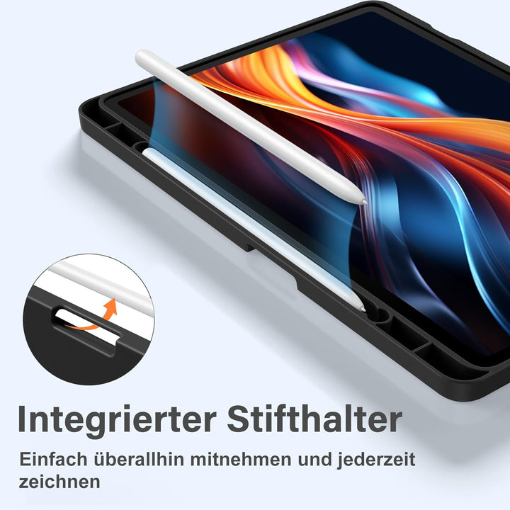 Vobafe Tastatur Hülle für Samsung Galaxy Tab S10 Lite/S10 FE/S9 FE 10.9 Zoll/Tab S9 11 Zoll, 7-Farbe