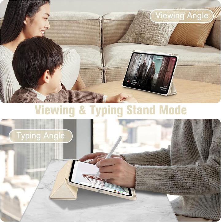 Fintie Hybrid Hülle für iPad Pro 11 Zoll (M5/M4) 2025/2024 mit Stifthalter - Stossfeste Schutzhülle