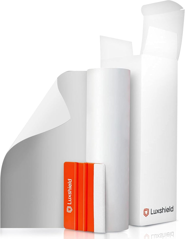 Luxshield Lackschutzfolie 15x200cm für Auto, Motorrad, Bike - Schutzfolie transparent matt, selbstkl