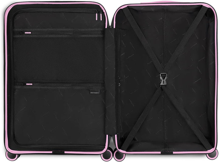 SUITSUIT Koffer Gross 66 cm - Leicht Hartschalen Reisekoffer mit Rollen - TSA-Schloss - 55 L - Expre