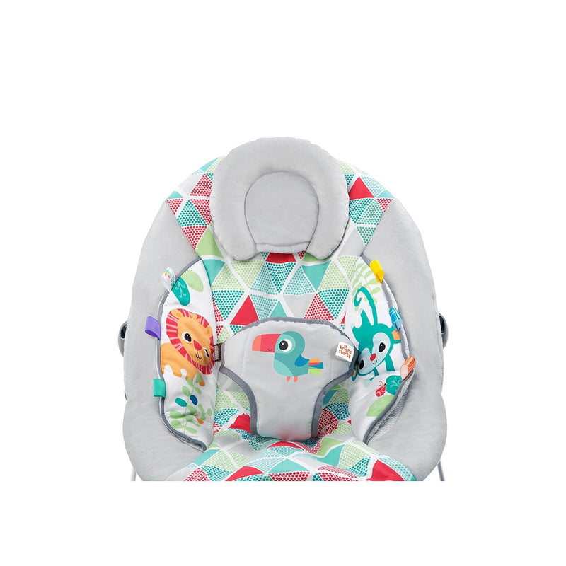 Bright Starts vibrierende Babywippe, Toucan Tango mit 7 Melodien, automatischer Abschaltfunktion, 3