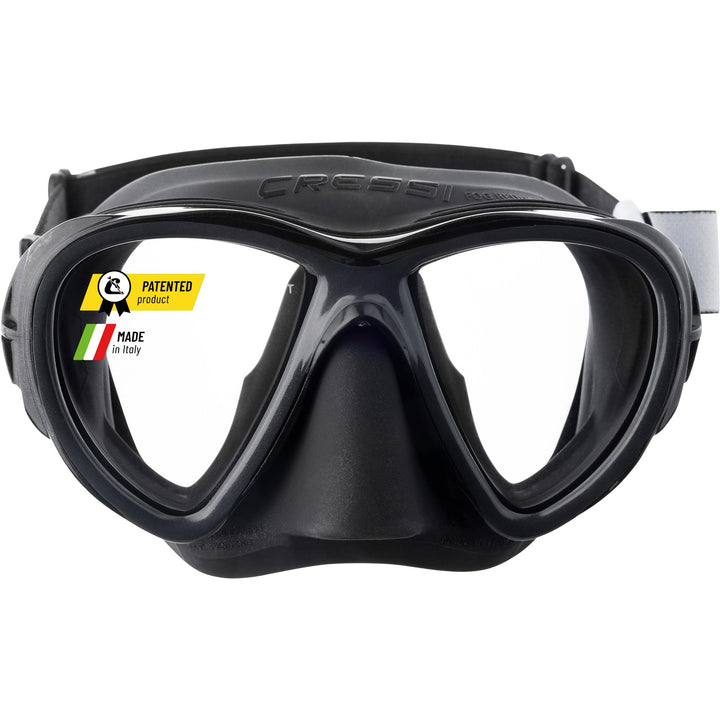 Cressi Fiji - Maske oder Combo Set Maske Fiji + Schnorchel Gamma Tauchen und Schnorcheln, Einheitsgr