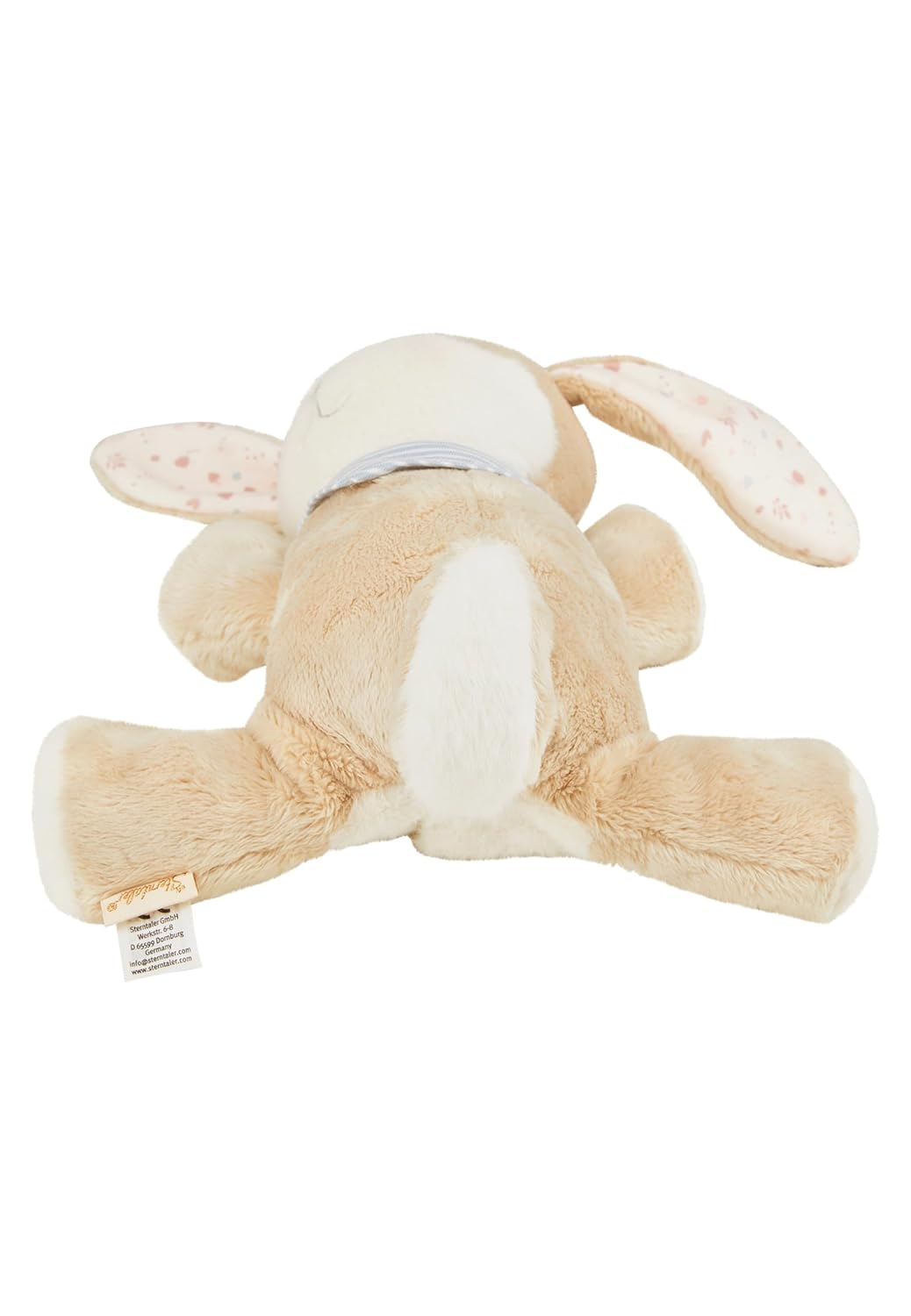 Sterntaler Einschlafhilfe mit Sound-Modul Hase Hanni - Schlaf Gut Figur aus weichem Flausch - Kusche