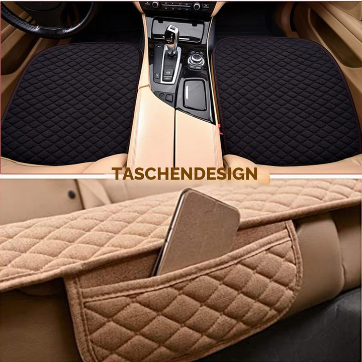 Auto Sitzauflage Sitzkissen Sitzbezüge Universal Leinen Sitzauflagen Vordersitzbezüge Rücksitzbezüge