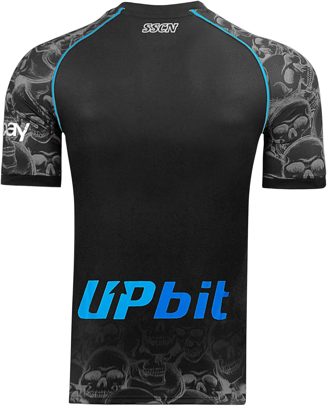 SSC NAPOLI Unisex Maglia Halloween T-Shirt (1er Pack) M Schwarz, M Schwarz