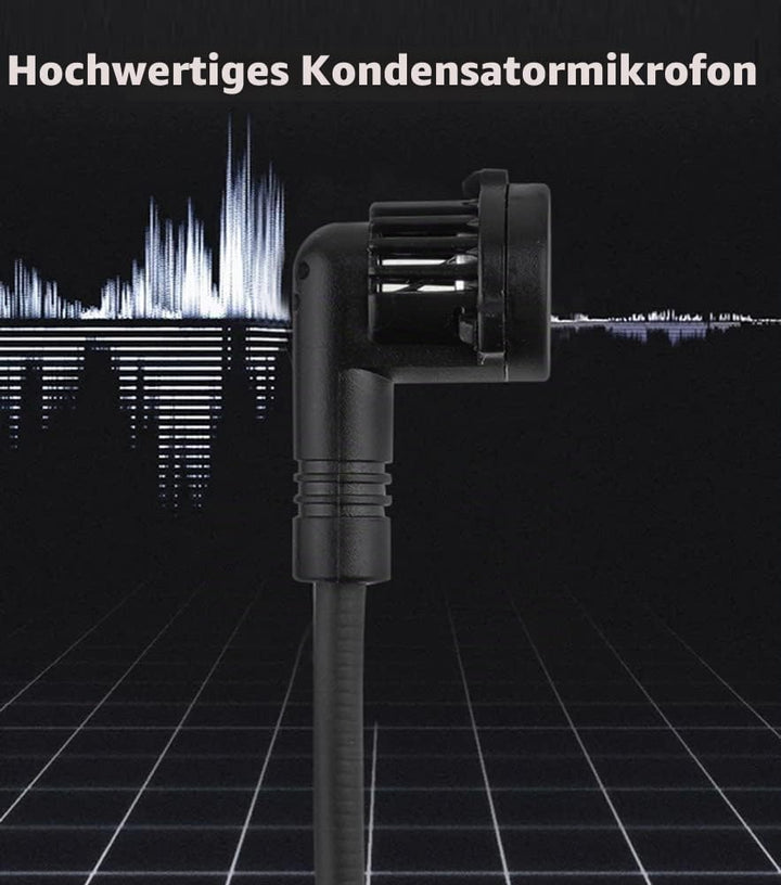 2.4G Drahtlos Flute Mikrofon Umbinden Musikinstrumente Mikrofon, Drahtloser Empfänger und Sender, fü