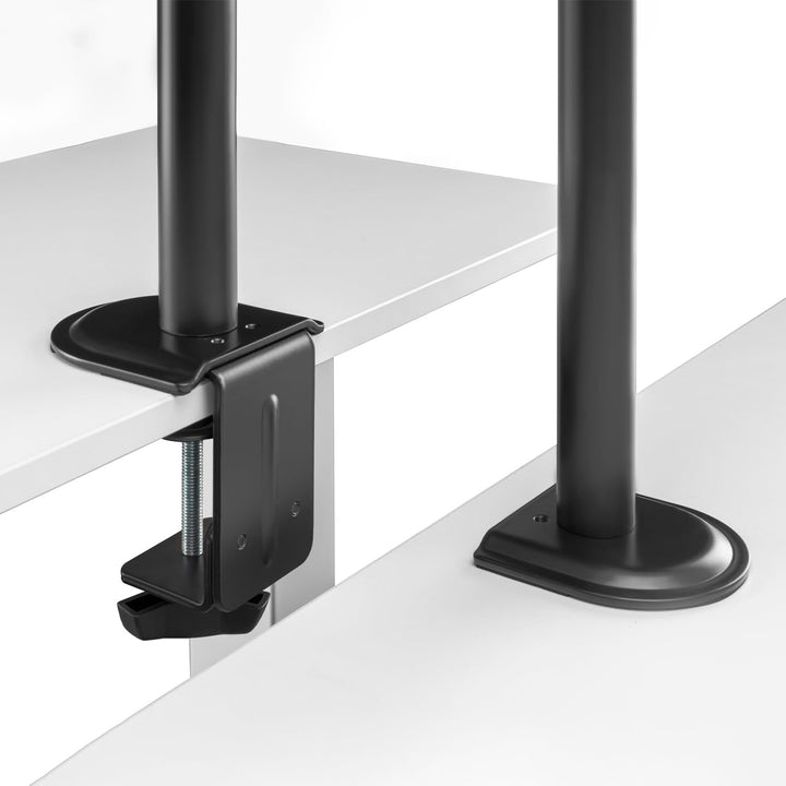 AISENS Eco-Tischhalterung, drehbar und neigbar, für Monitor/TV, 9 kg (3 Schwenken, 2 Arme), 17-32 cm