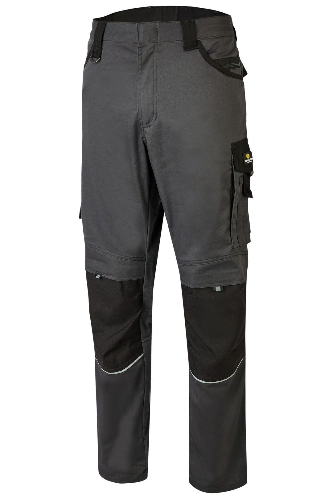 HSW Professional – Lange Arbeitshose für Herren – Modische und leichte Bundhose mit Knietaschen – St