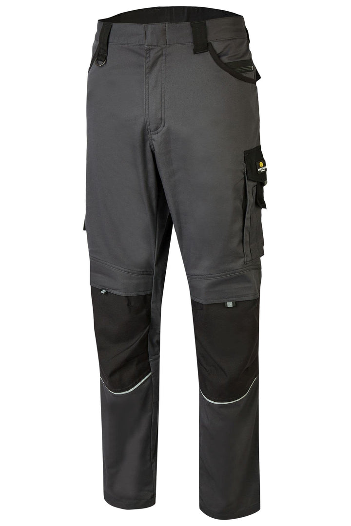 HSW Professional – Lange Arbeitshose für Herren – Modische und leichte Bundhose mit Knietaschen – St