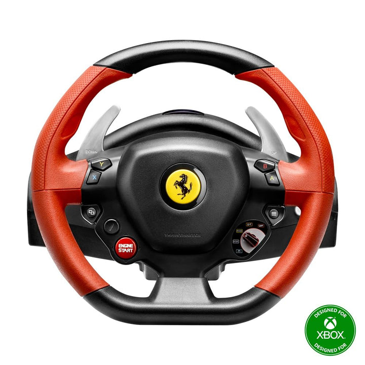 Thrustmaster Ferrari 458 Spider Racing Wheel - Realistisches Rennlenkrad mit offizieller Ferrari-Liz