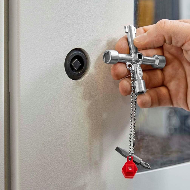 Knipex Schaltschrankschlüssel für gängige Schränke und Absperrsysteme 76 mm 00 11 03