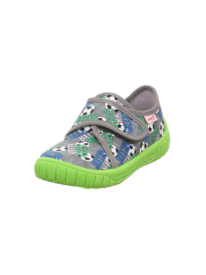 Superfit Jungen BillHausschuhe 23 EU Grau Mehrfarbig 2050, 23 EU Grau Mehrfarbig 2050
