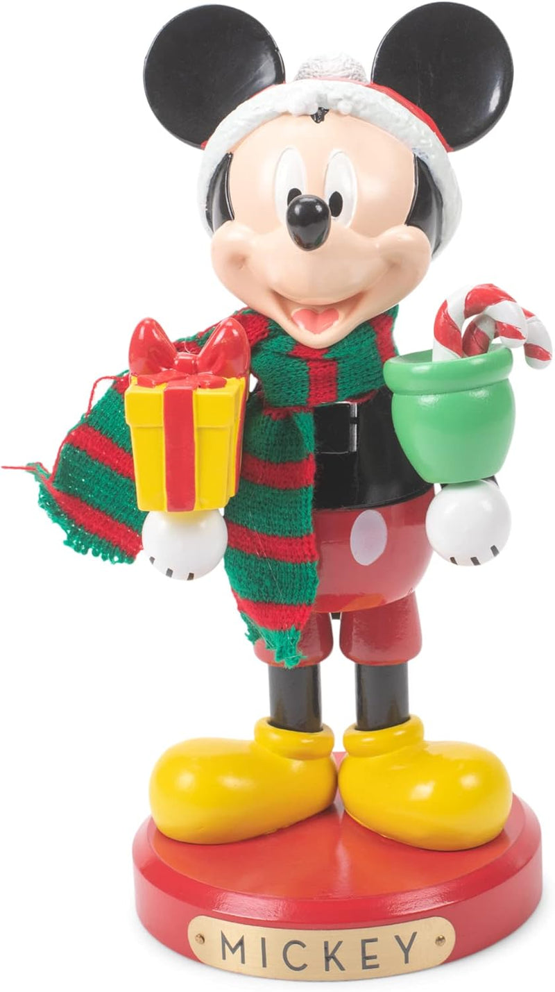 Disney DN6211L Mickey Mouse Nussknacker, Holz,Harz, Mehrfarbig, 10 Inch, 10 Inch