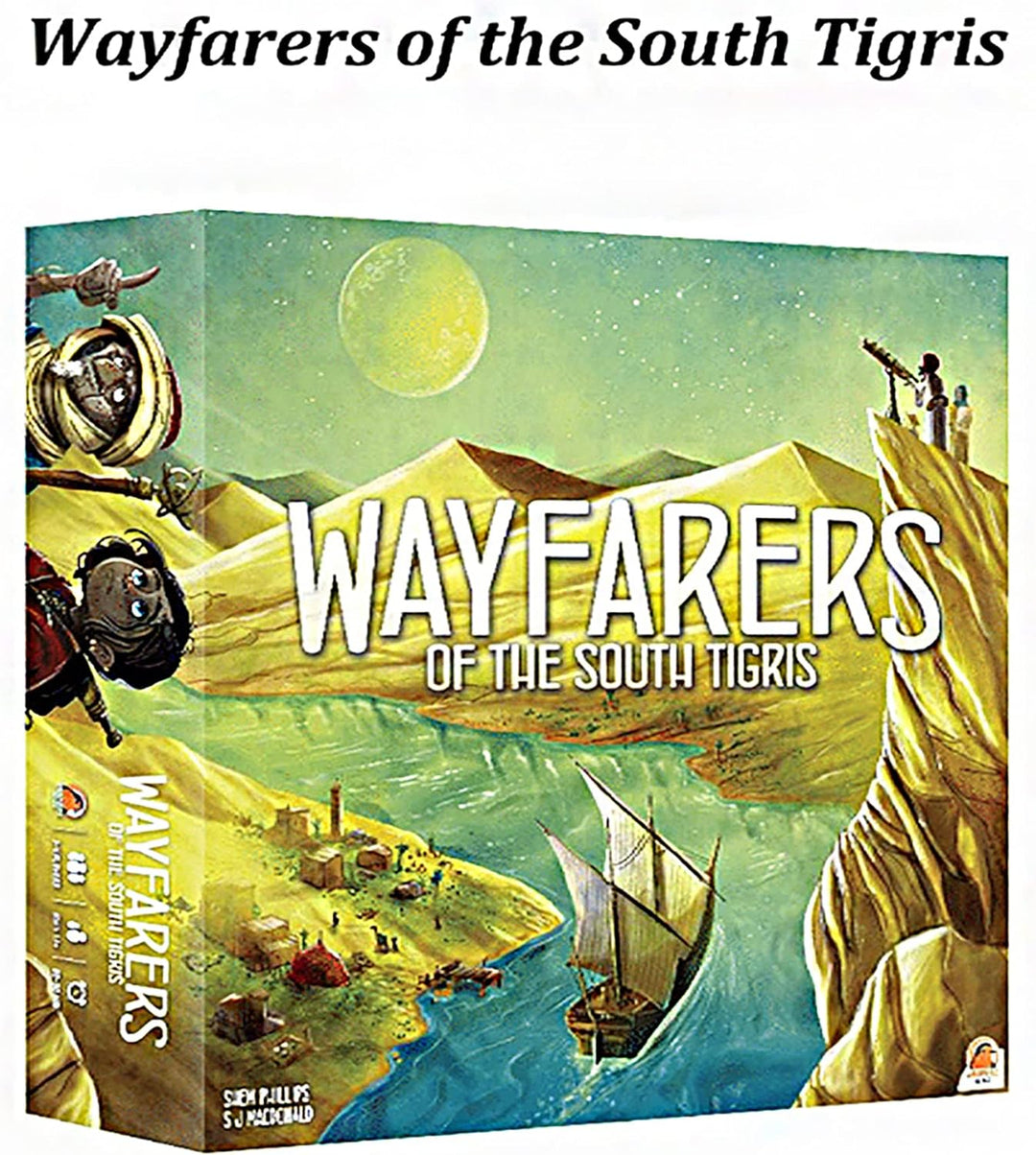 Renegade Games Wayfarers of The South Tigris – Würfelplatzierungs-Strategie-Brettspiel, ab 14 Jahren