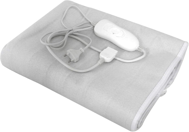 Elektrische Heizdecke 60 Watt 150 x 80 cm mit 3 Wärme- Stufen Wärmedecke Decke Bettdecke Sofadecke K