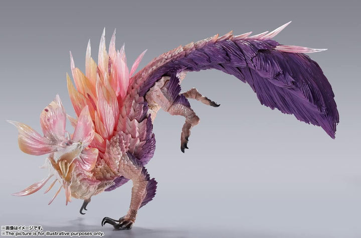 TAMASHII NATIONS - Monster Hunter: Rise - Mizutsune, Bandai Spirits S.H.MonsterArts Translucent, Tra