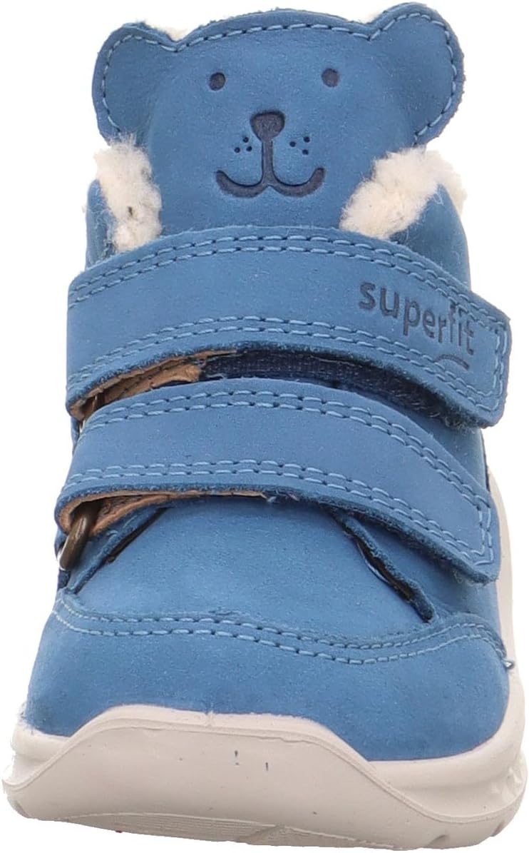 Superfit Jungen Breeze Lauflernschuh, Blau 8010