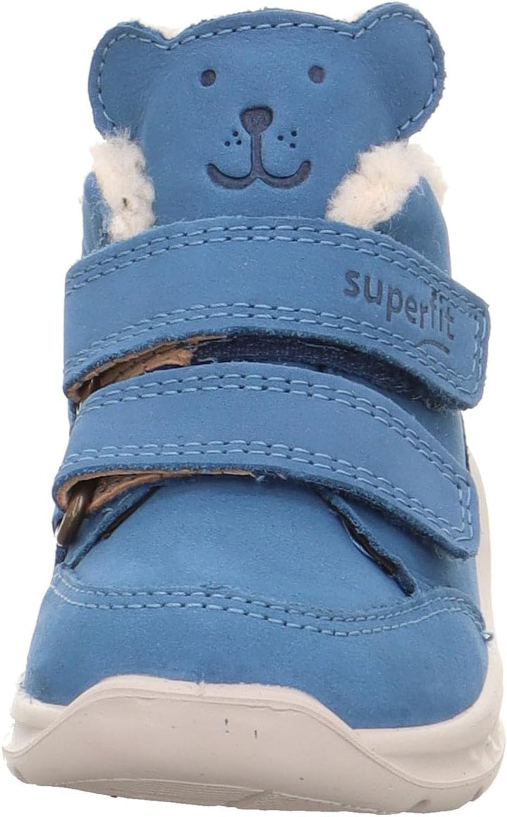 Superfit Jungen Breeze Lauflernschuh, Blau 8010