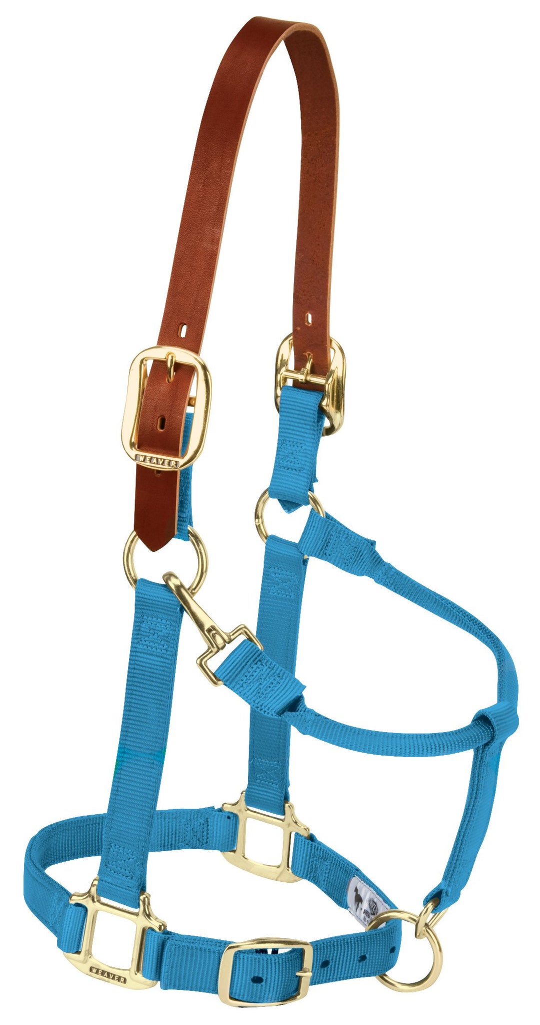 Weaver Leather Breakaway Original Verstellbares Kinn- und Halfter mit Schnappverschluss Small Horse