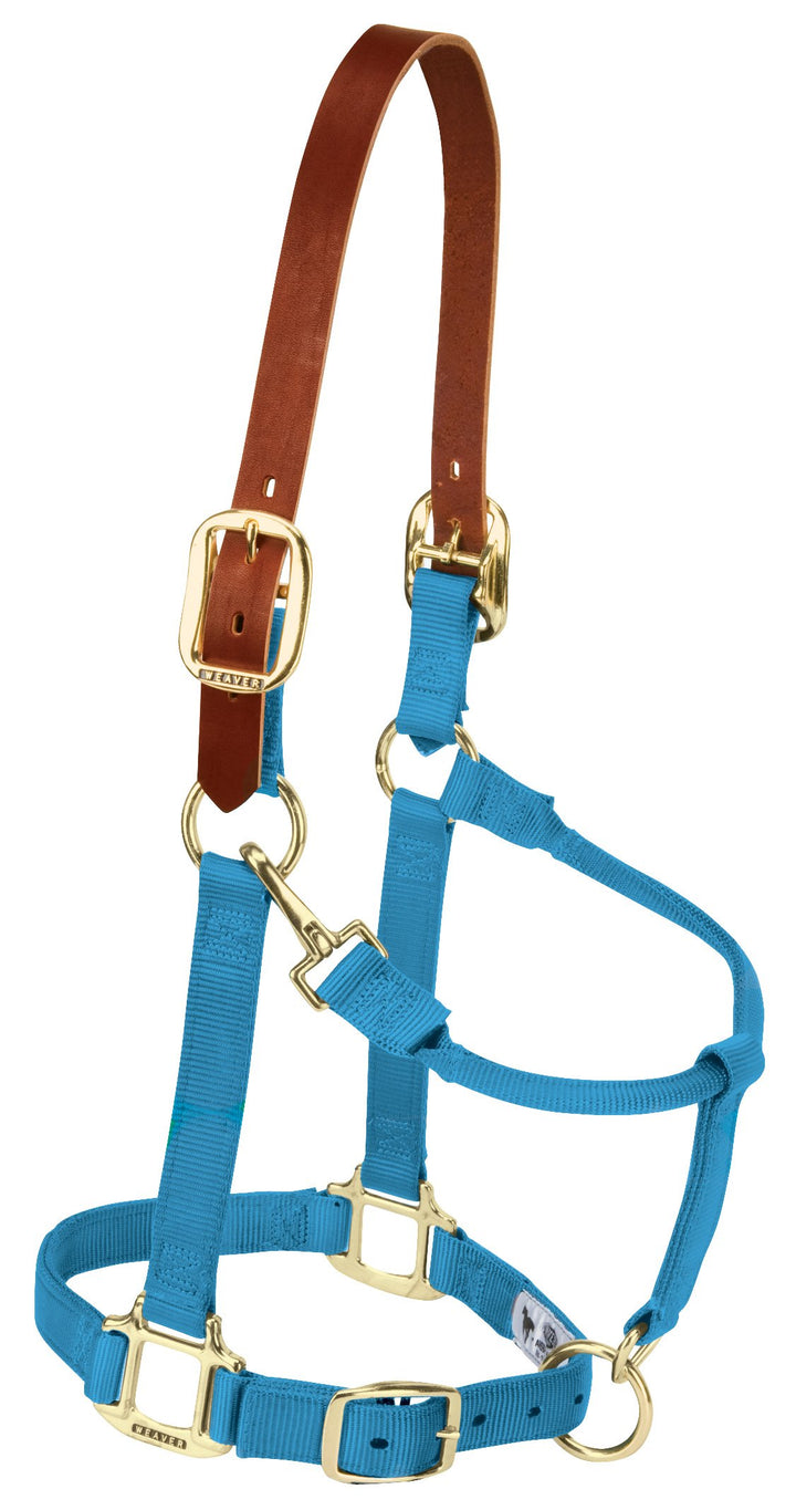 Weaver Leather Breakaway Original Verstellbares Kinn- und Halfter mit Schnappverschluss Small Horse