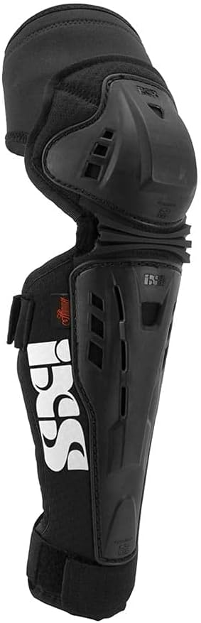 IXS Assault Knee-/Shin Guard Black M Schutz, Schwarz, M