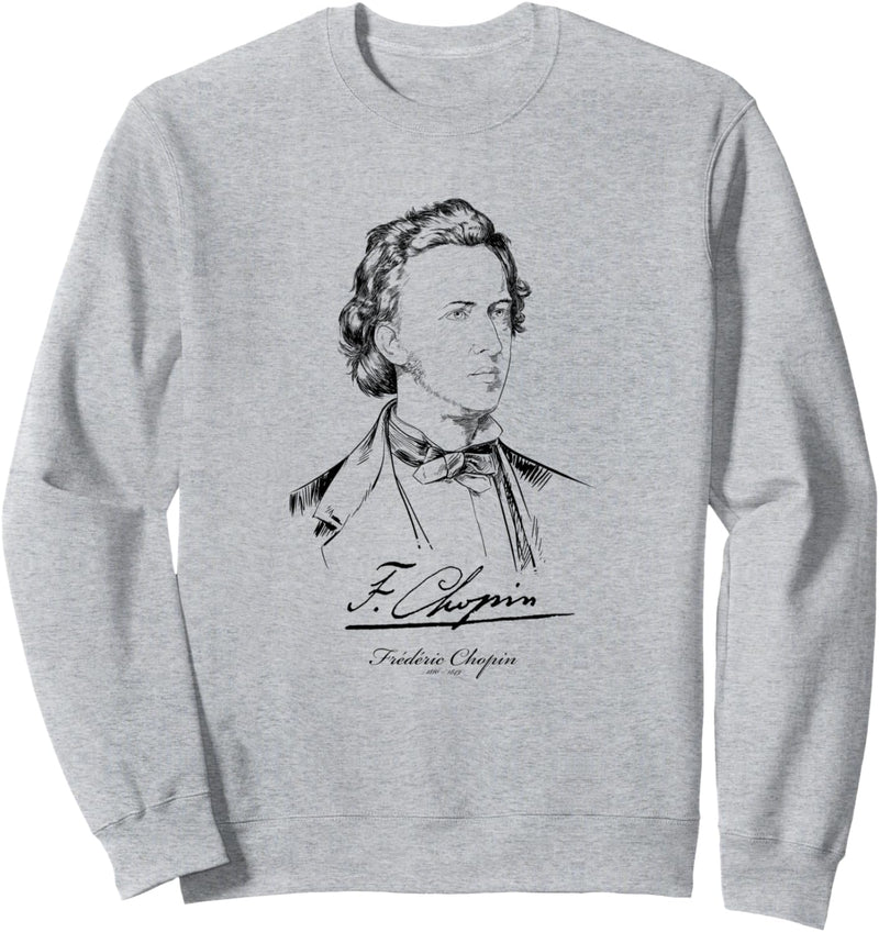 Frédéric Chopin-Komponist-Klassik-Klavier Sweatshirt