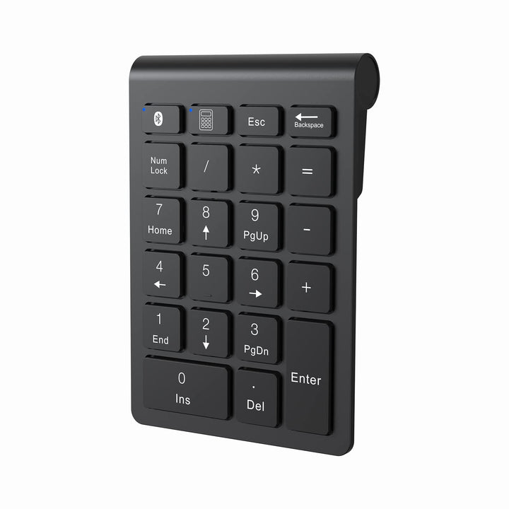 cimetech Bluetooth Numpad- kabellos ziffernblock mit 22 Tasten -10 Multifunktionstasten Multimedia-K