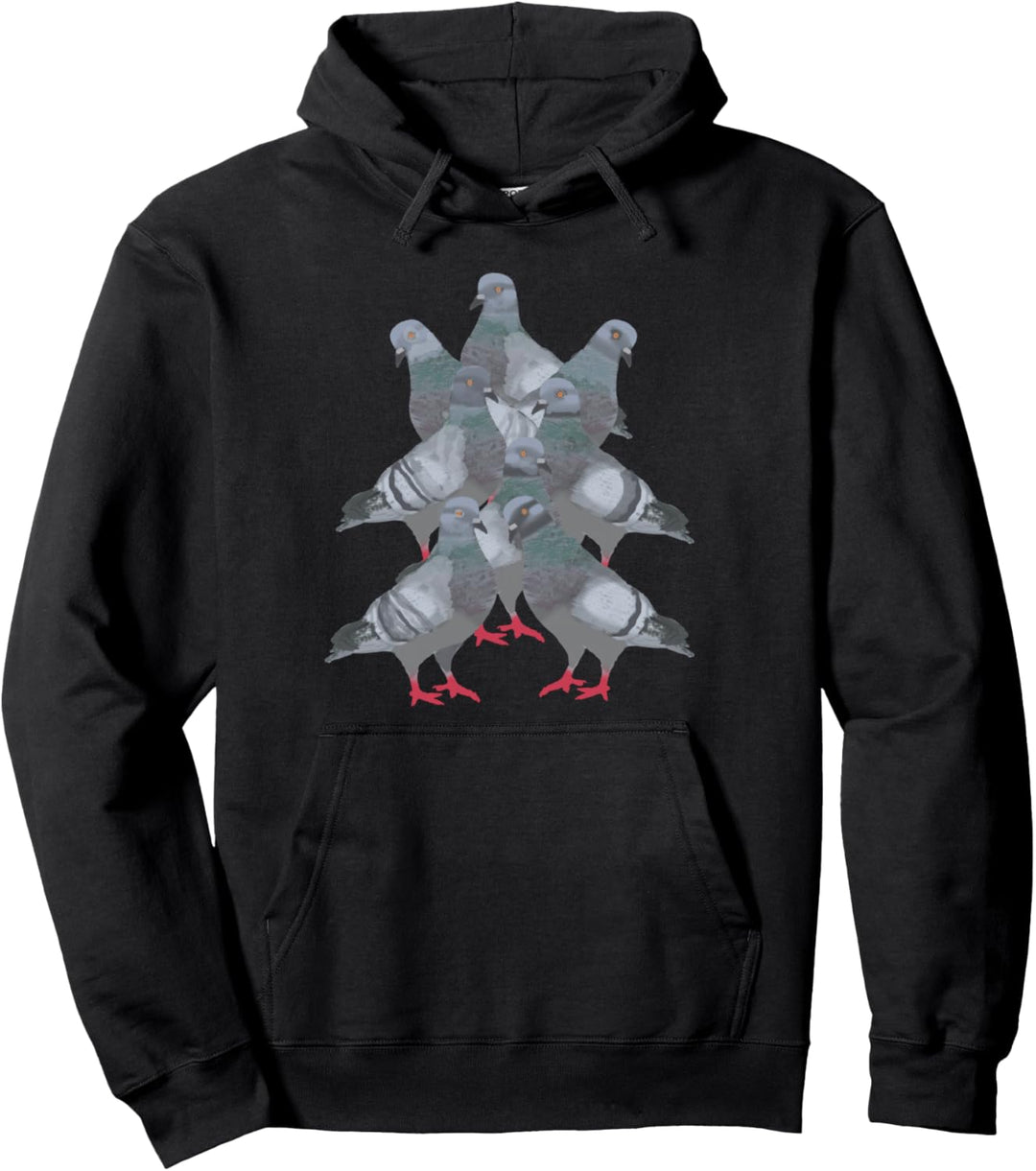 Tauben Pullover Hoodie