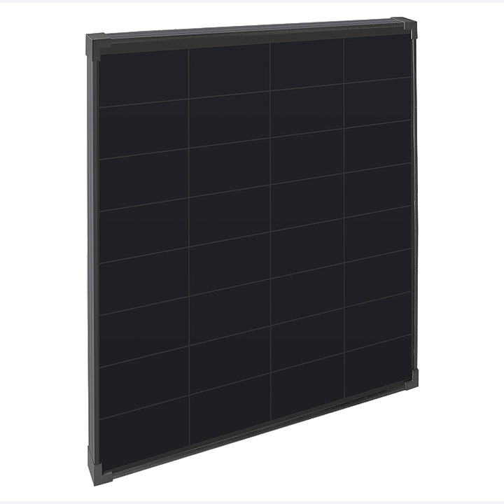 ECTIVE Solarpanel BSP 100C Black - 100W, 5,56A, 32 Zellen, für 12V 24V Batterieladeregler - Monokris