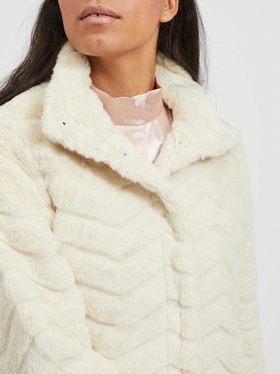 Vila Damen Vialiba Jacket/Su-Noos Jacke 42 Birch, 42 Birch