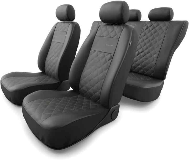 Mossa - Universal Sitzbezüge Auto kompatibel mit VW Volkswagen Passat B4, B5, B6, B7, B8, B9 (1993-