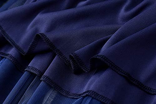 Damen Rock Sommer Langer Tüllrock A-Linie Faltenrock Knöchellang Hoher Bund Schick Maxirock Elastisc