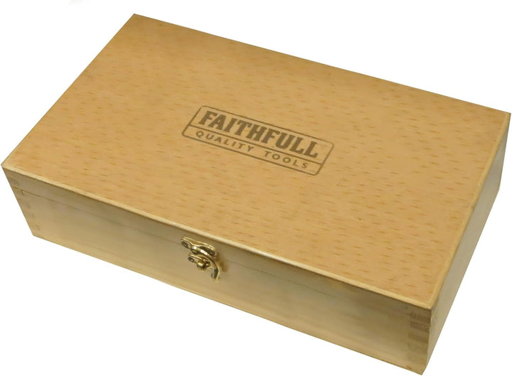 Faithfull - No.4 Putzhobel in Holzkiste - FAIPLANE4B Grey