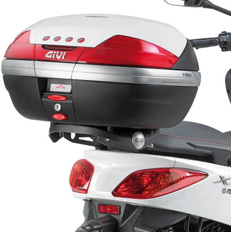 Givi SR370 Topcase Träger Monokey Koffer, Schwarz