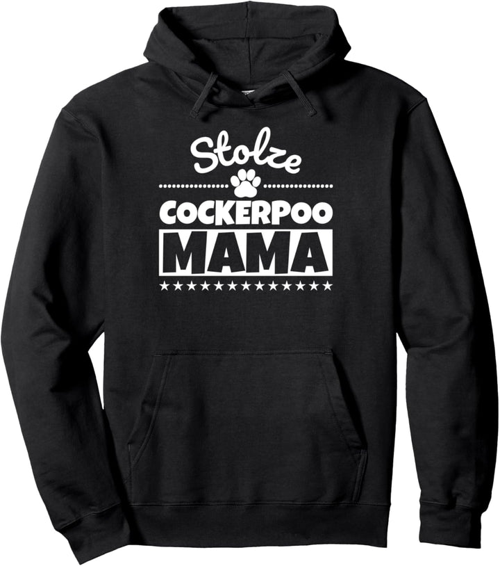 Stolze Cockerpoo Mama Pullover Hoodie