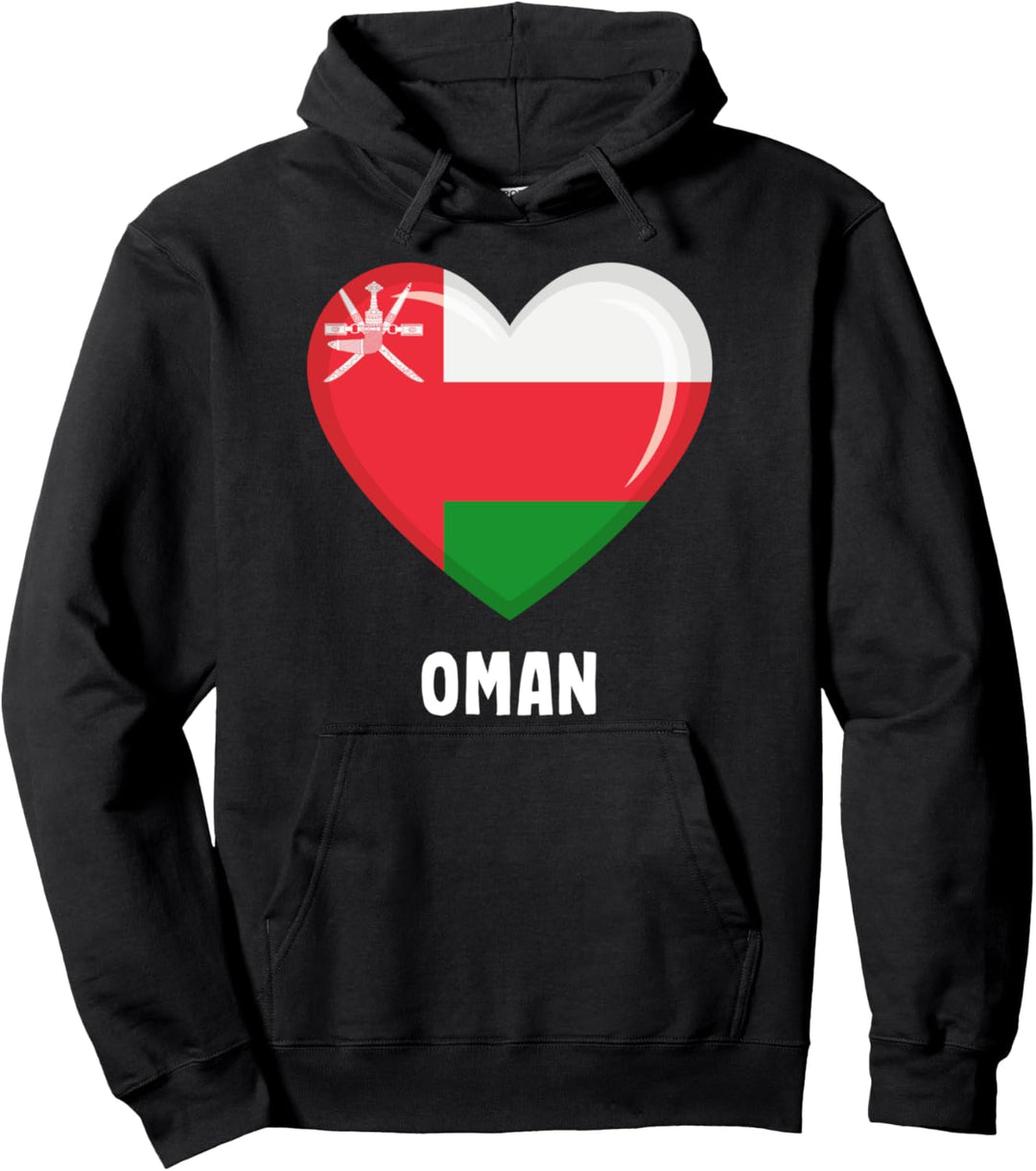 Oman Flagge Hoodie | Omani Pullover Hoodie