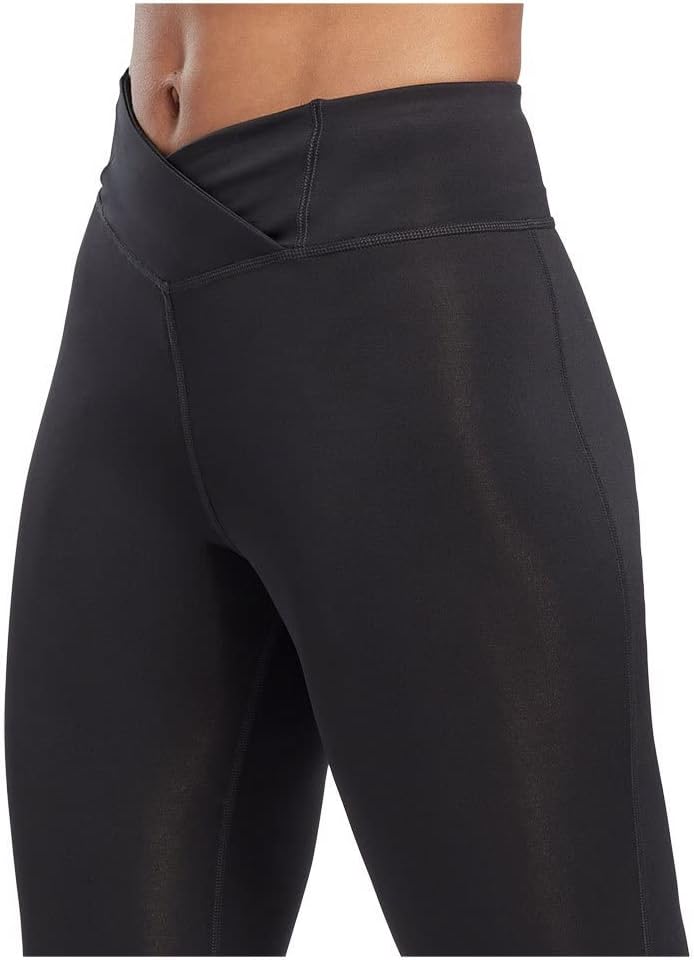 Reebok Damen Identitäts-Logo Leggings XXS Night Black, XXS Night Black