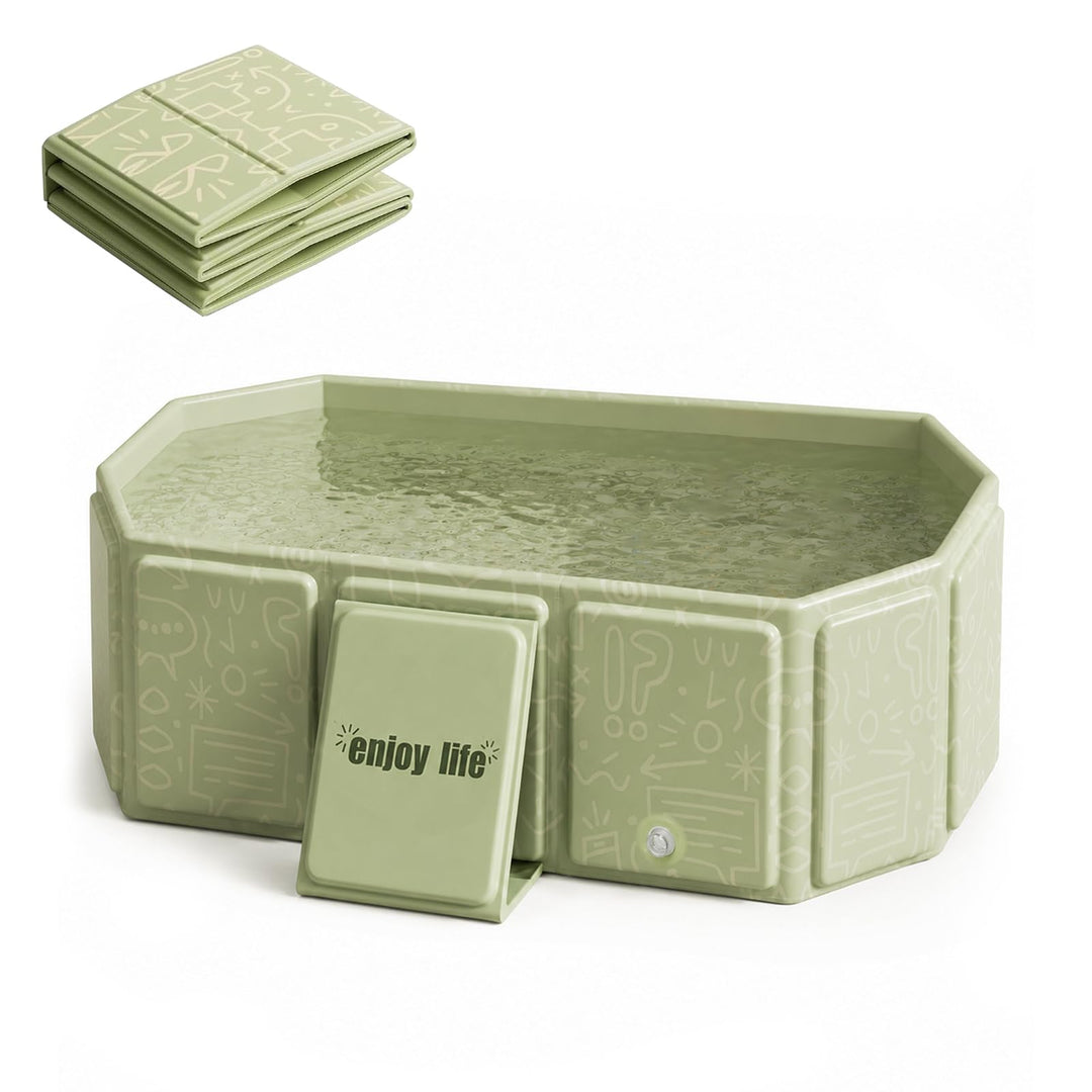 Faltbare Badewanne für Kinder, Tragbare Badewanne, Grosse Kleinkindbadewanne, Tragbares Duschbecken,