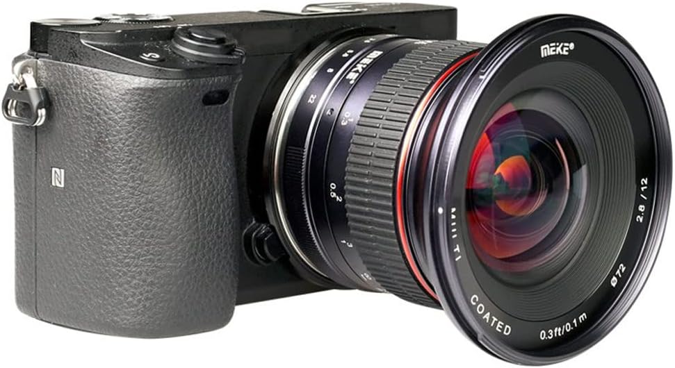 Ultra-Weitwinkelobjektiv MK-12mm-F/2.8 für Micro 4/3 (Olympus und Panasonic Lumix) Ultra-Weitwinkelo