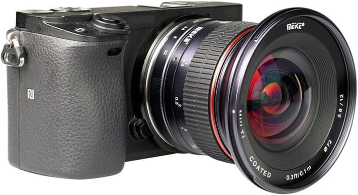 Ultra-Weitwinkelobjektiv MK-12mm-F/2.8 für Micro 4/3 (Olympus und Panasonic Lumix) Ultra-Weitwinkelo