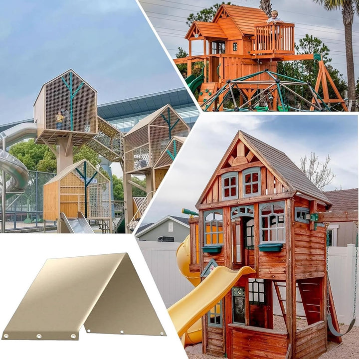 Gartenschwung Baldachin, Kinder Spielplatz Dach, Markisenabdeckung | Markisenabdeckung 132×226 Cm, S