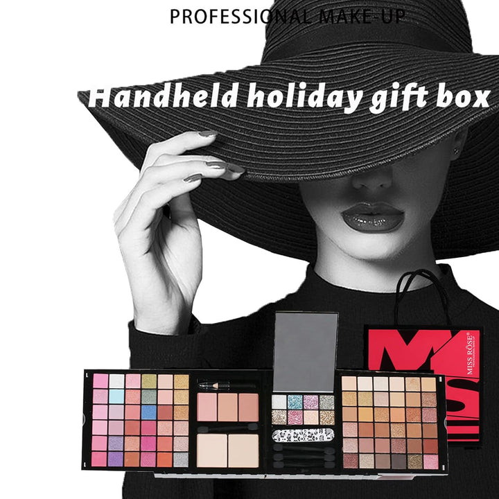 RoseFlower Profi Schminke Set Makeup Paletten Make Up Set Schminkkoffer Teen Make-up-Palette mit Spi