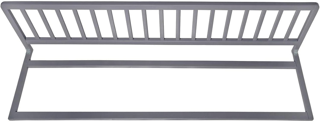 Safetots Extra Breiter Holzbettschutz, Grau, 38cm hoch x 140cm breit, Bettgitter, Sicheres Kinderbet