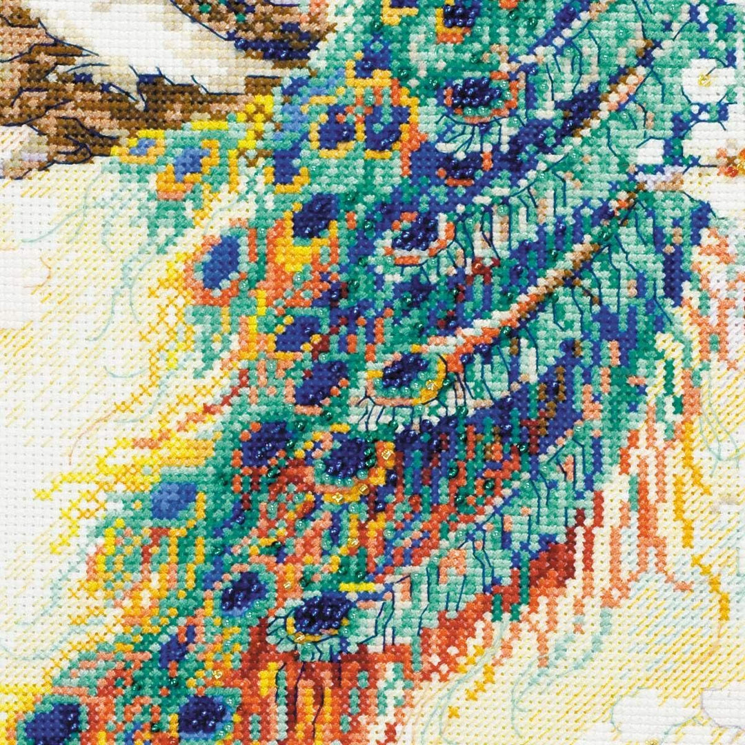 Riolis Kreuzstichset Persischer Garten, Weiss