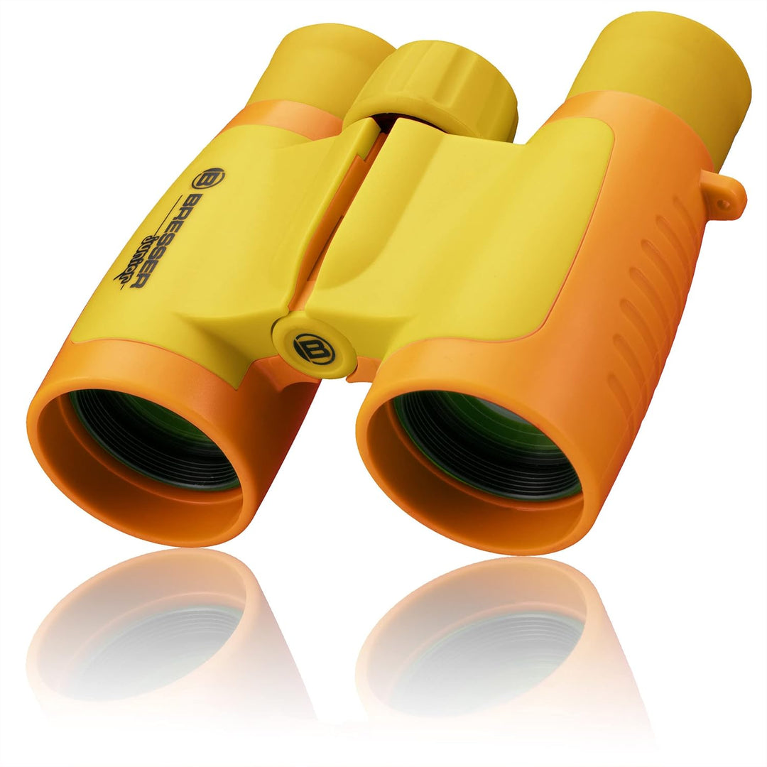 Bresser Junior Kinderfernglas 3x30, gelb gelb Single, gelb Single