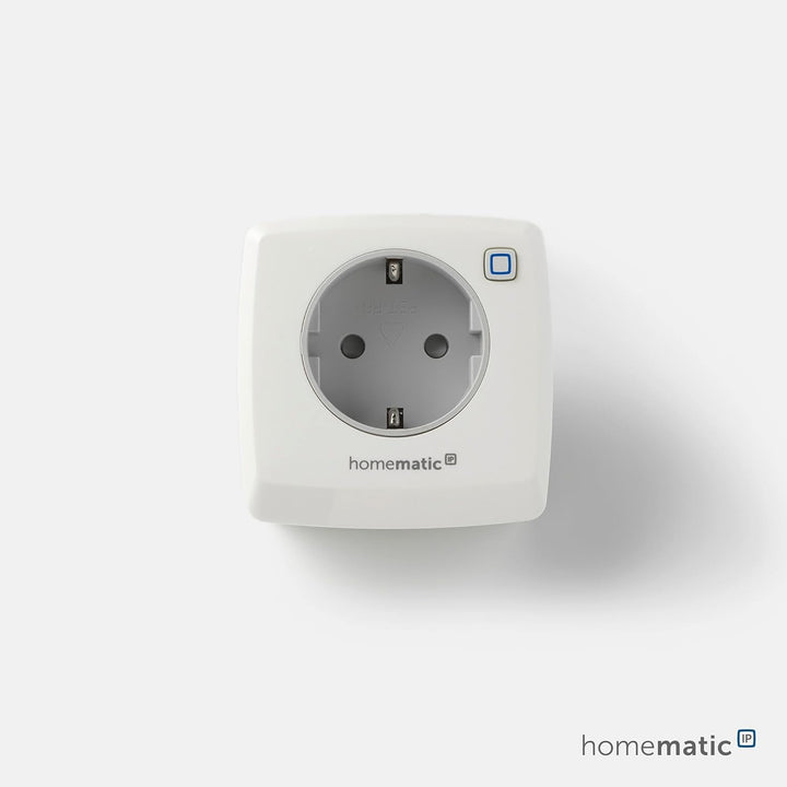 Homematic IP Access Point 2 + 2X Schaltsteckdose, Smart Home, digitaler Zwischenstecker steuert Leuc